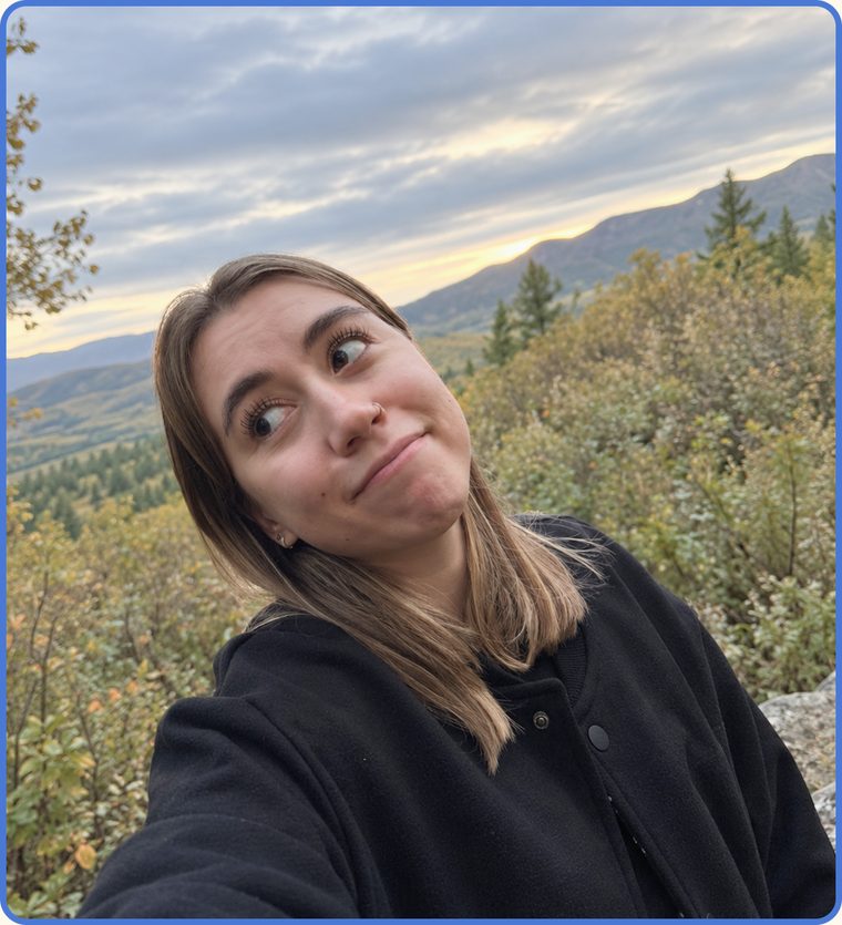 Гульшат в горах